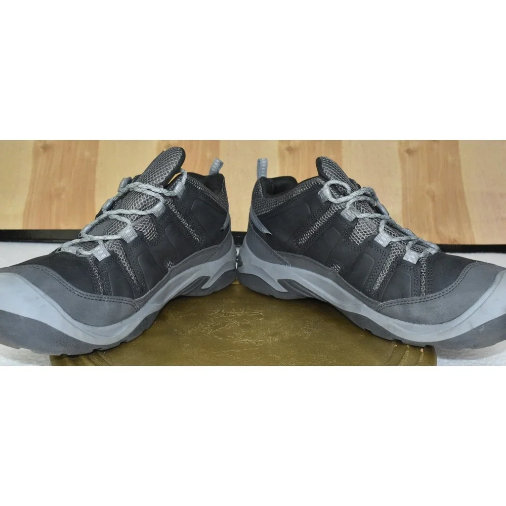 Keen Circadia Men Shoes Size 14 Steel Grey Vent Low Height Breathable Hiking